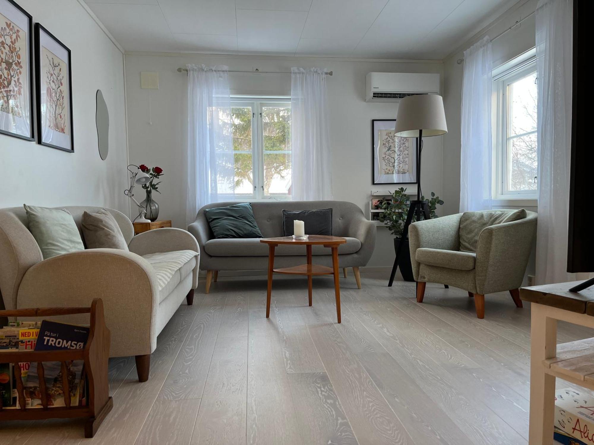 Leilighet Koselig Med Gratis Parkering Og Naert Busstopp Tromsø